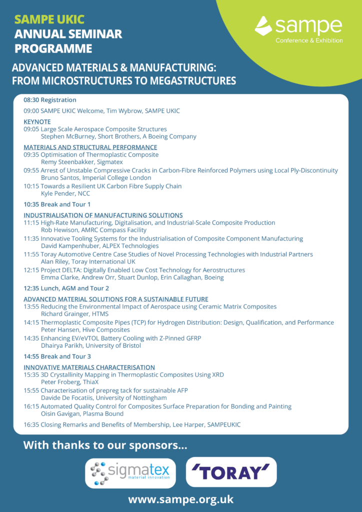 SAMPE UKIC Annual Conference Programme 2026